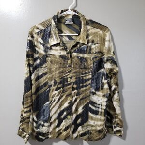 Southern Lady Blouse Jacket Shimmer Women's 14